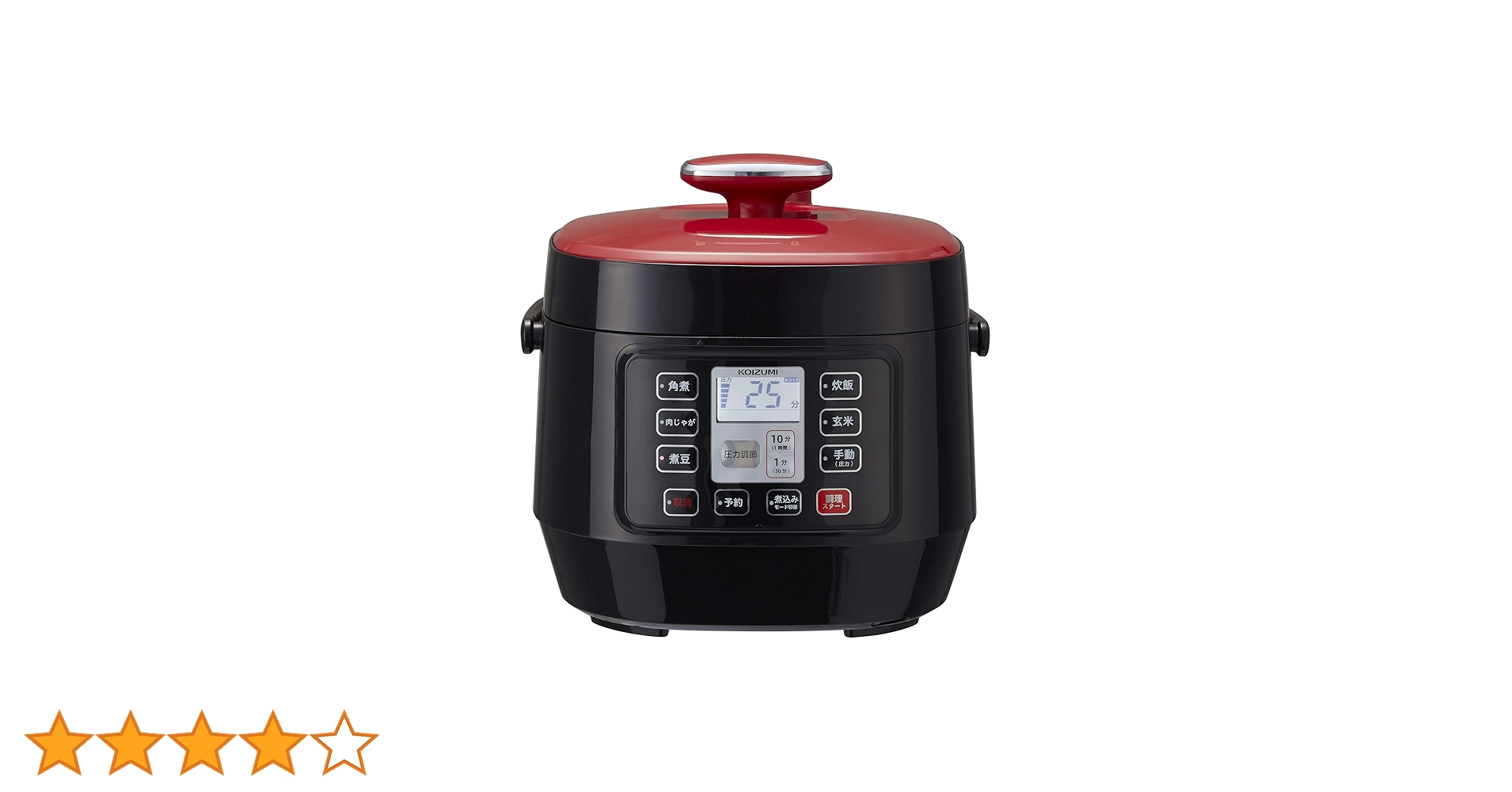 キッチン家電 KOIZUMI KSC-3501/R Koizumi Microcomputer Electric Pressure Cooker KSC-3501/R